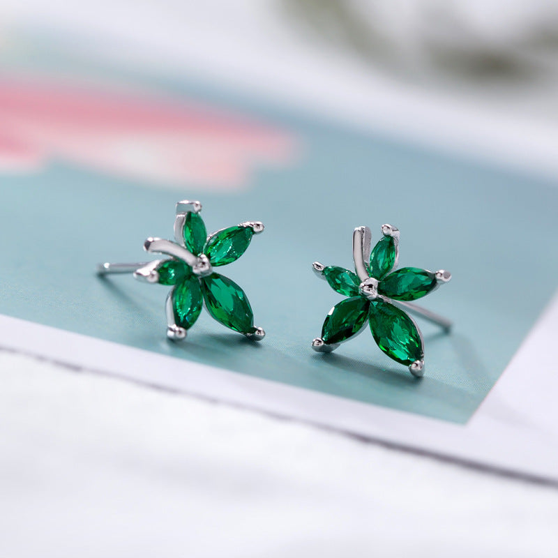 Niceshop - orecchini a fiore in argento