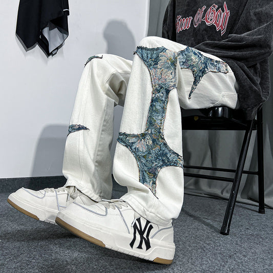 Niceshop - pantaloni oversize streetboy