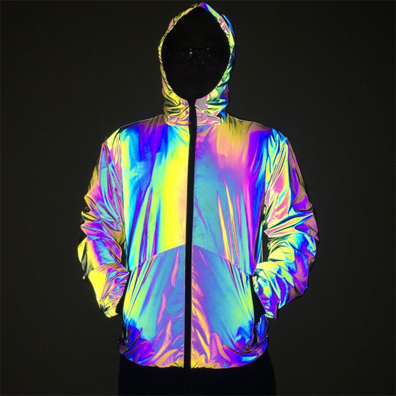 Niceshop - giacca a riflessi da uomo