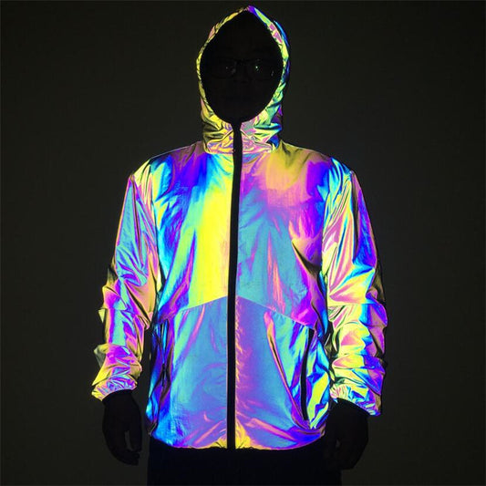 Niceshop - giacca a riflessi da uomo