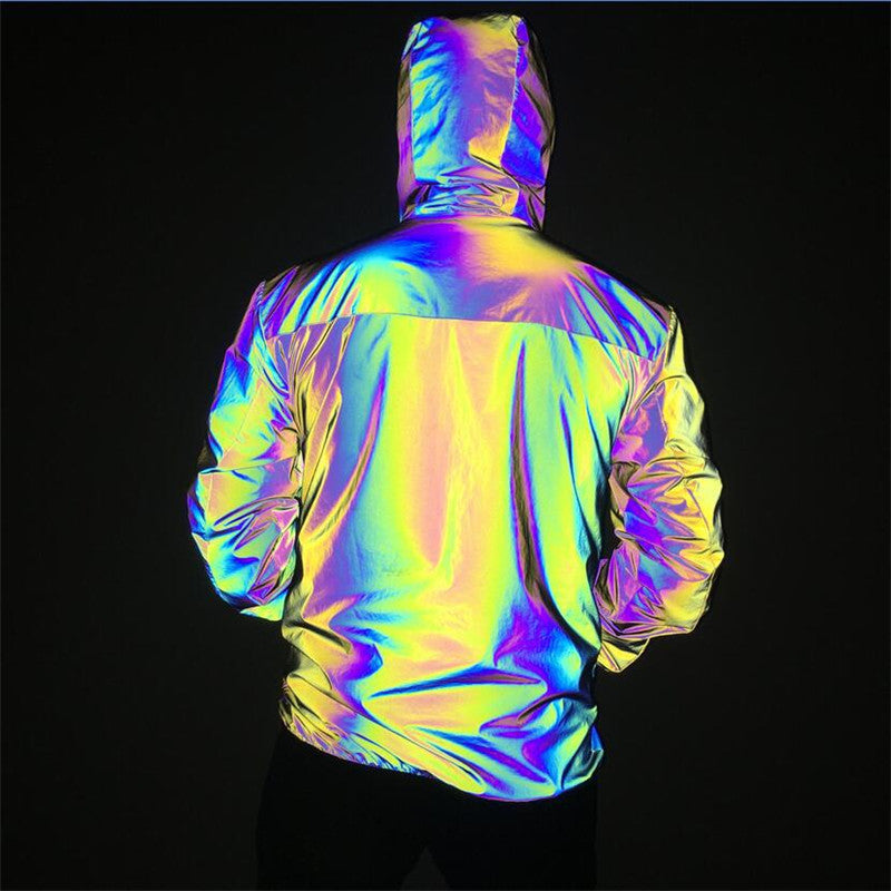 Niceshop - giacca a riflessi da uomo
