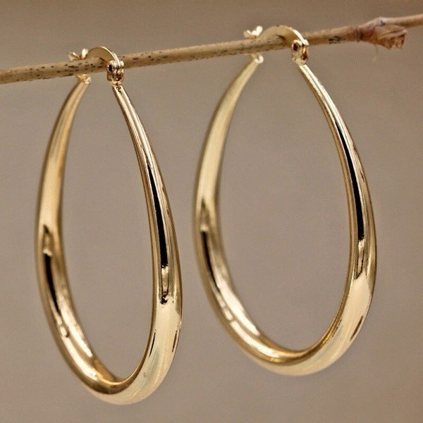 Niceshop - orecchini forma ovale