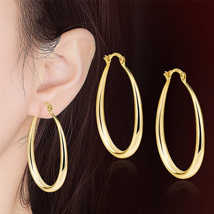 Niceshop - orecchini forma ovale