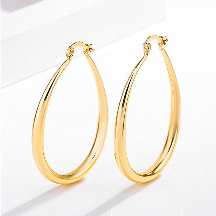 Niceshop - orecchini forma ovale
