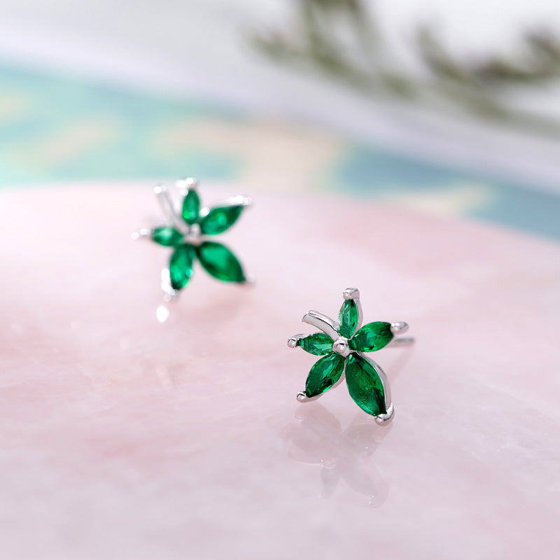 Niceshop - orecchini a fiore in argento