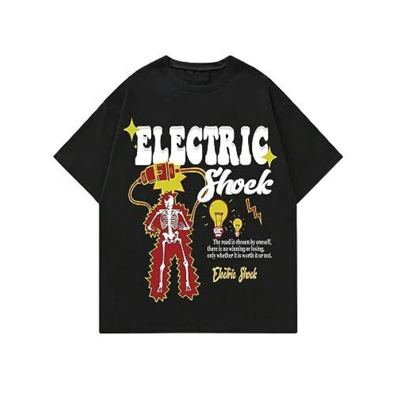Niceshop - Maglia street teschio