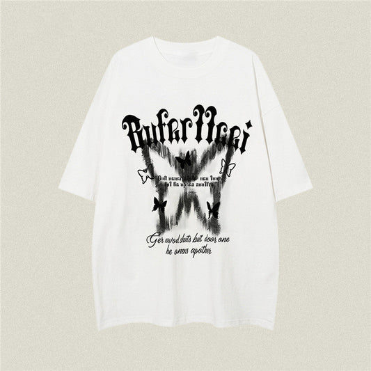 Niceshop - Maglia Butterfly street