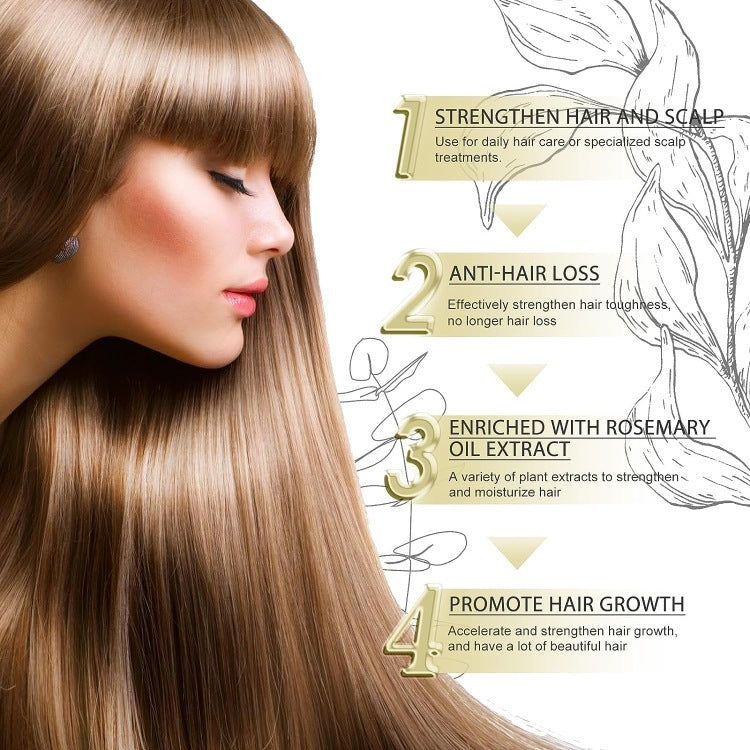 Niceshop - olio per la cura dei capelli al rosmarino